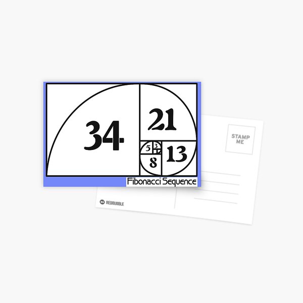 Item preview, Fibonacci sequence designed and sold by MKBL.
