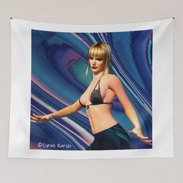 Item preview, A Painting of Taylor Swift Illustrating Her Song "Guilty As Sin" designed and sold by Cyrus777.