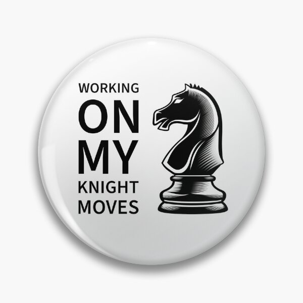 Item preview, Kinght Moves (Chess) designed and sold by fuzzyhuman.