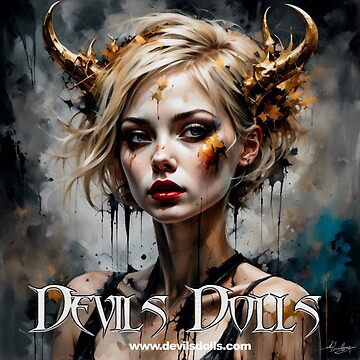 Artwork thumbnail, Devils Dolls - Painting babe design - 041 by bravomodels