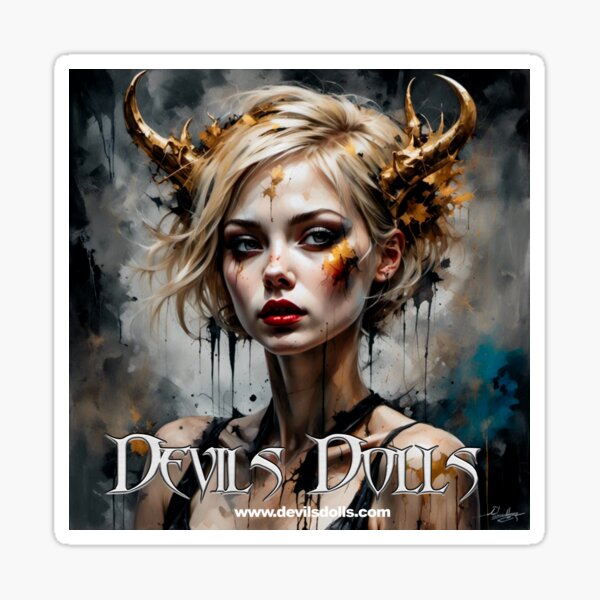 Item preview, Devils Dolls - Painting babe design - 041 designed and sold by bravomodels.