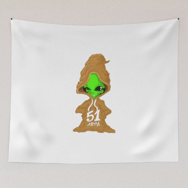 Item preview,  Alien in hood Area 51 designed and sold by TheEndDesign.