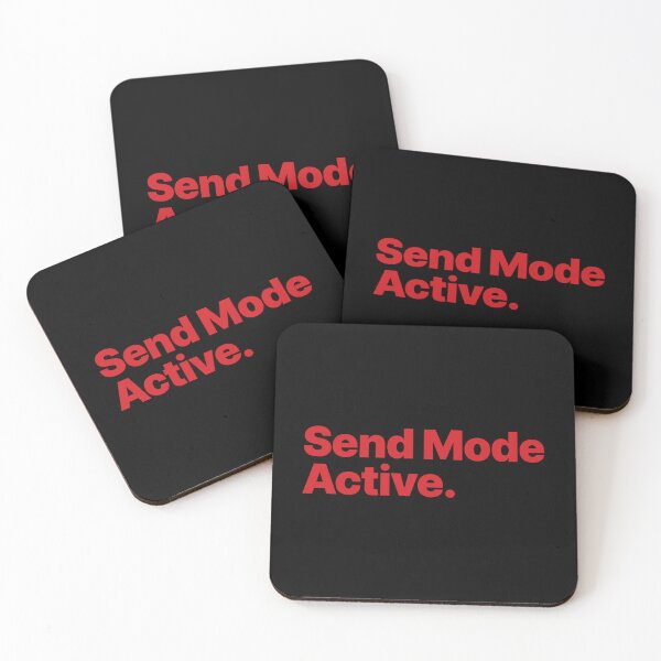 Item preview, Send Mode Active (Red Text) designed and sold by STUDIO-72.