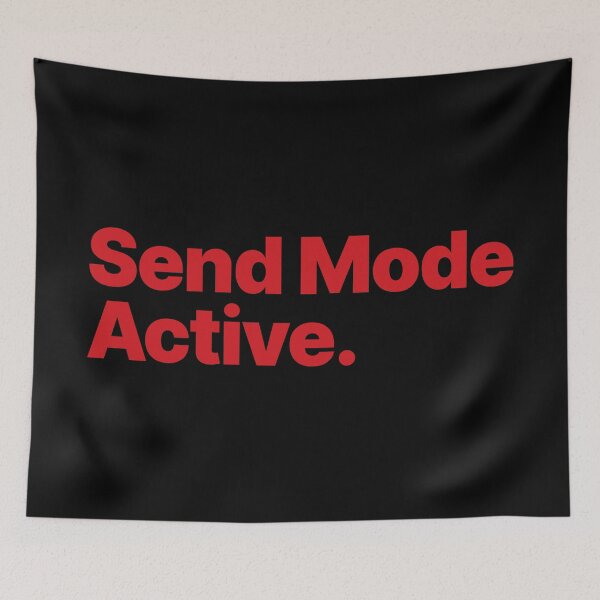 Item preview, Send Mode Active (Red Text) designed and sold by STUDIO-72.