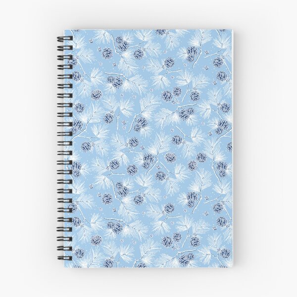 Item preview, Spruce cones on light blue background  designed and sold by Alex  Blud.