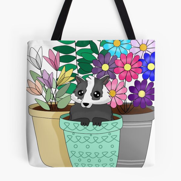 Item preview, Tejón de flores designed and sold by Lextraordinary  Designs.