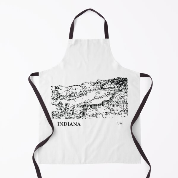 Item preview, Indiana USA designed and sold by Lakeric Cityscapes.