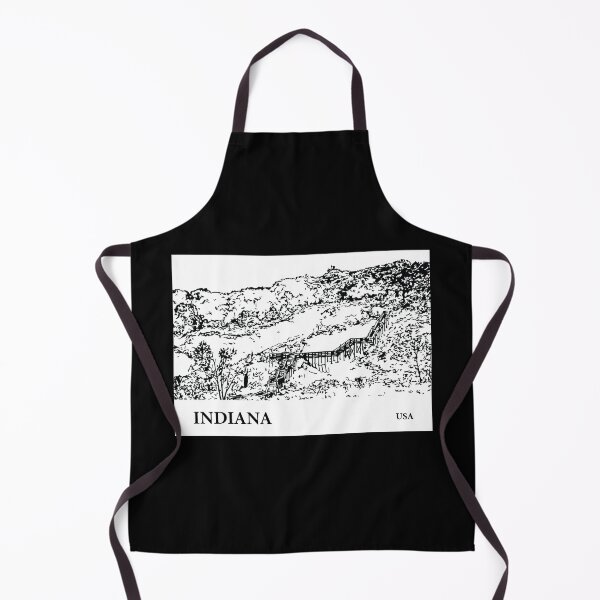 Item preview, Indiana USA designed and sold by Lakeric Cityscapes.