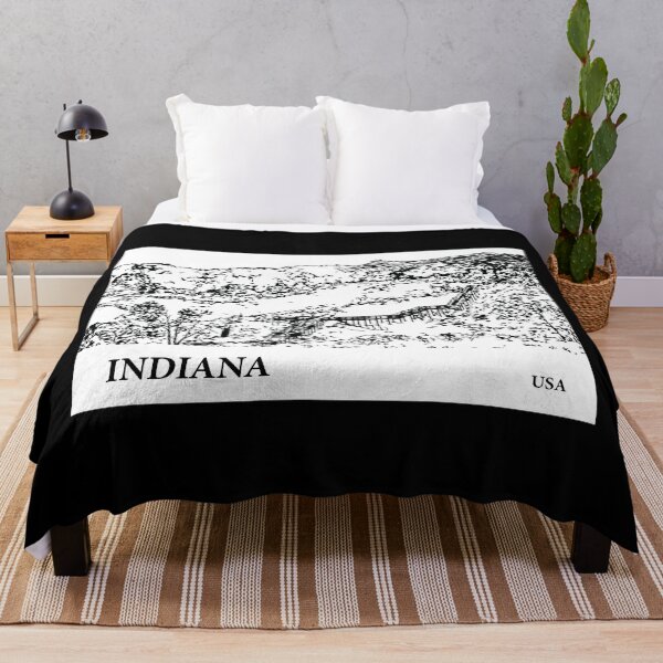 Item preview, Indiana USA designed and sold by Lakeric Cityscapes.