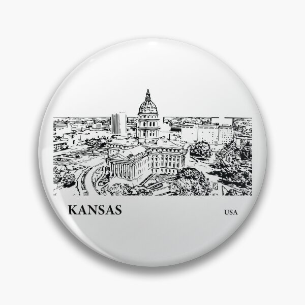 Item preview, Kansas State USA designed and sold by Lakeric Cityscapes.