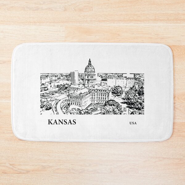 Item preview, Kansas State USA designed and sold by Lakeric Cityscapes.