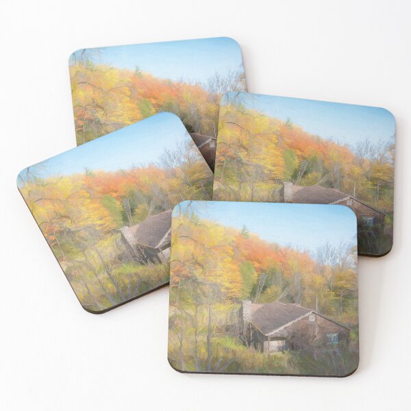 Item preview, Home in the Autumn Woods, Digital Painting designed and sold by jrtwynam.