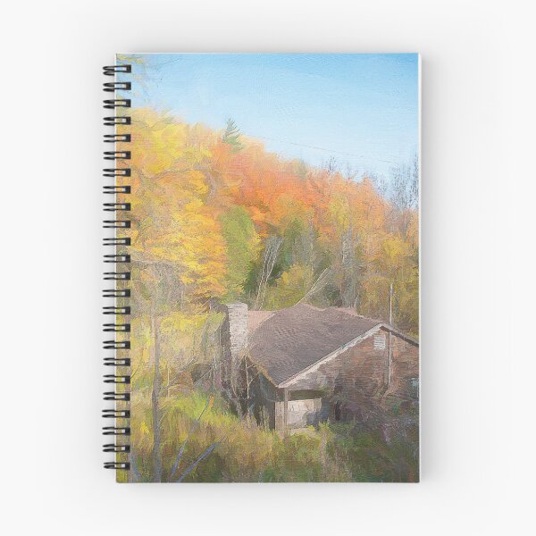 Item preview, Home in the Autumn Woods, Digital Painting designed and sold by jrtwynam.