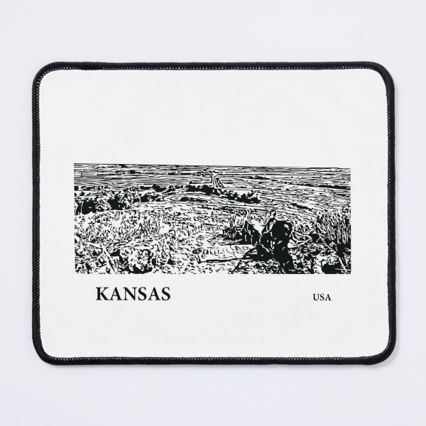 Item preview, Kansas USA designed and sold by Lakeric Cityscapes.