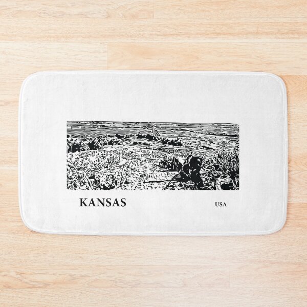 Item preview, Kansas USA designed and sold by Lakeric Cityscapes.