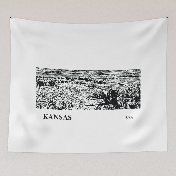 Item preview, Kansas USA designed and sold by Lakeric Cityscapes.