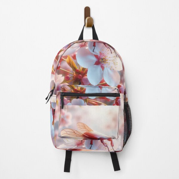 Item preview, cherry blossom with may beetle Floral Patterns Background designed and sold by Expressions-Sel.