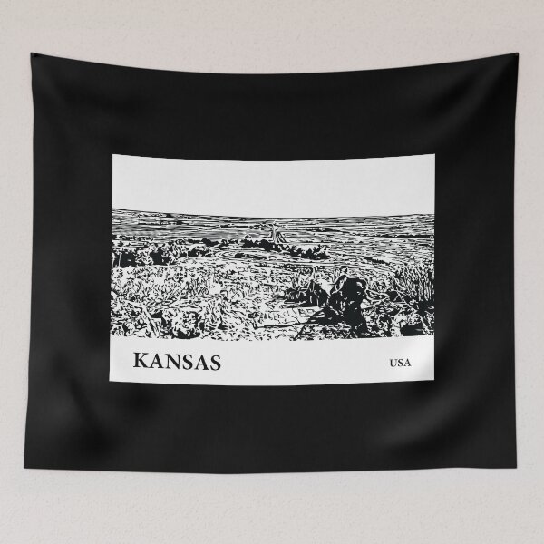 Item preview, Kansas USA designed and sold by Lakeric Cityscapes.