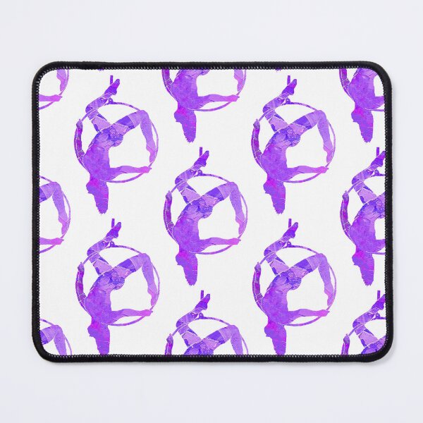 Item preview, Aerial Hoop Back Bendy Top-Bar Delilah Silhouette Purple designed and sold by KotasCreations.