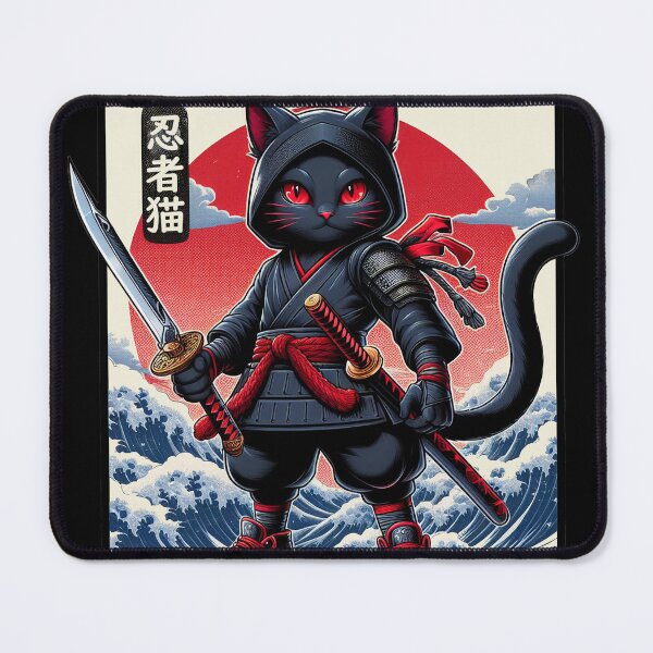 Item preview, Samurai Ninja Cat Japanese Orient designed and sold by Margival.