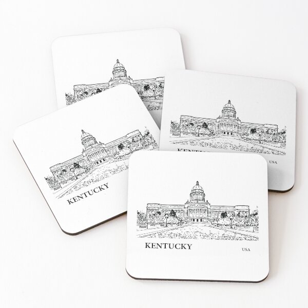 Item preview, Kentucky State USA designed and sold by Lakeric Cityscapes.