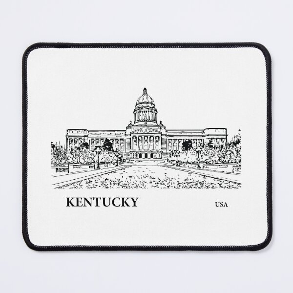Item preview, Kentucky State USA designed and sold by Lakeric Cityscapes.