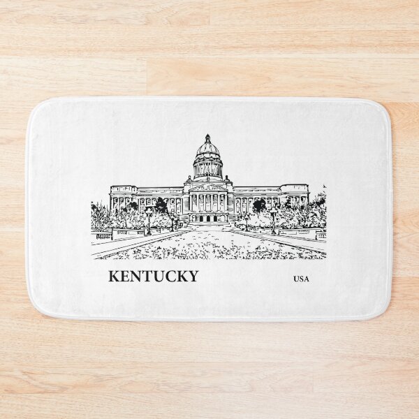 Item preview, Kentucky State USA designed and sold by Lakeric Cityscapes.