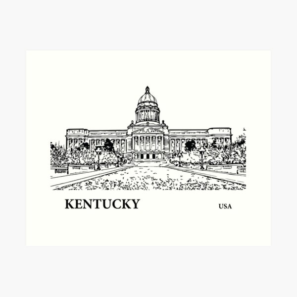 Item preview, Kentucky State USA designed and sold by Lakeric.