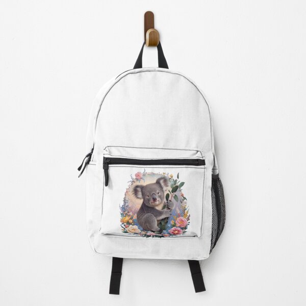 Item preview, Adorable Baby Koala with Floral Accents designed and sold by TheCreativeA.