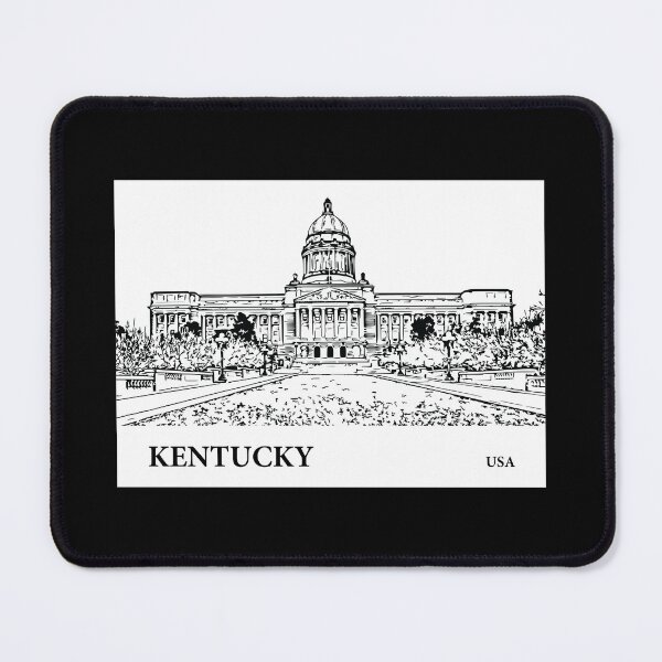 Item preview, Kentucky State USA designed and sold by Lakeric Cityscapes.