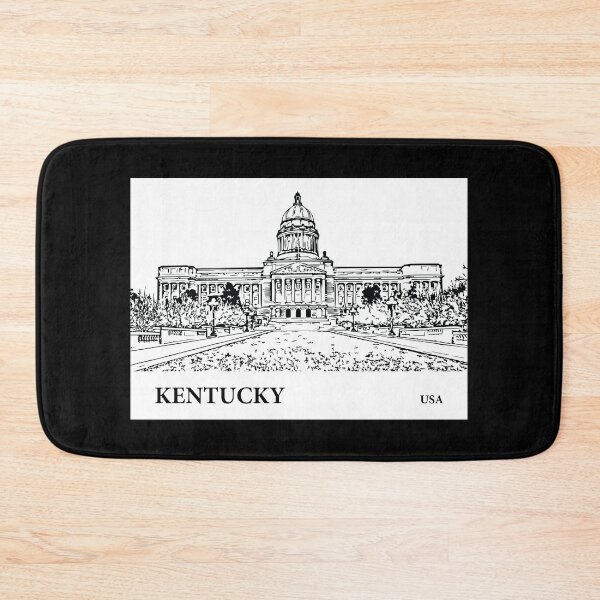 Item preview, Kentucky State USA designed and sold by Lakeric Cityscapes.