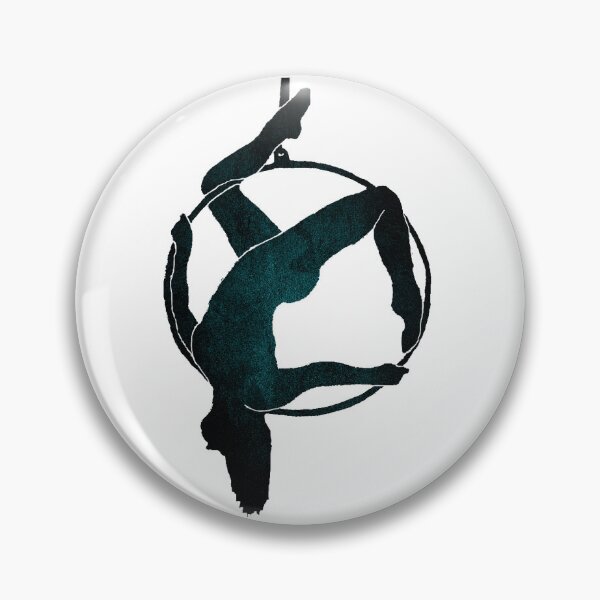 Item preview, Aerial Hoop Back Bendy Top-Bar Delilah Silhouette Dark designed and sold by KotasCreations.