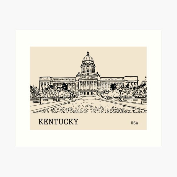 Item preview, Kentucky State USA designed and sold by Lakeric.