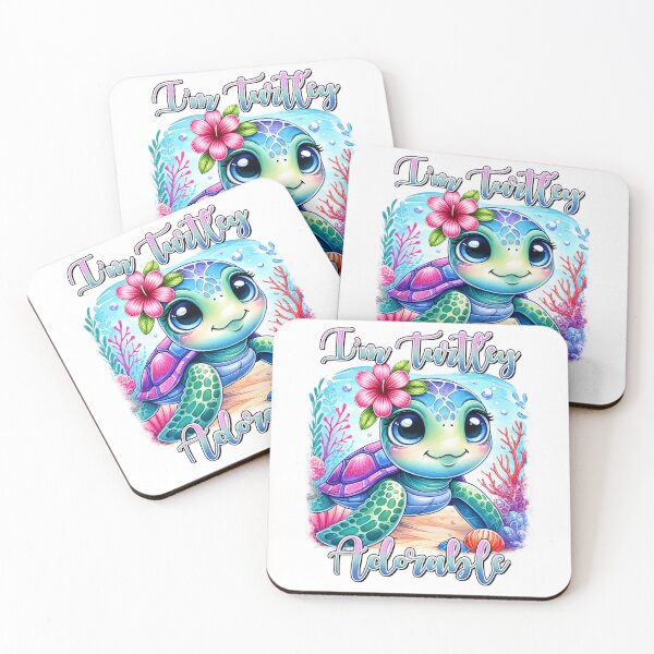 Item preview, I am turtley adorable - Funny Turtle Quote designed and sold by Kidzz.
