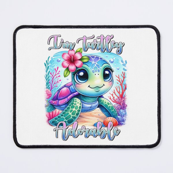 Item preview, I am turtley adorable - Funny Turtle Quote designed and sold by Kidzz.