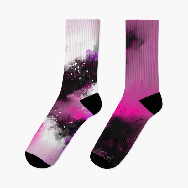 Item preview, The Queen Is In Love - Purple Pink Black White Abstract designed and sold by Joey Santiago.