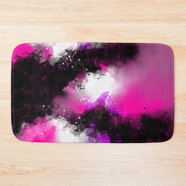 Item preview, The Queen Is In Love - Purple Pink Black White Abstract designed and sold by Joey Santiago.