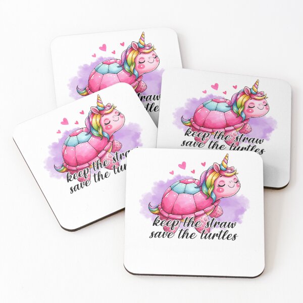 Item preview, Keep the straw save the turtles - Funny Turtle Quote designed and sold by Kidzz.