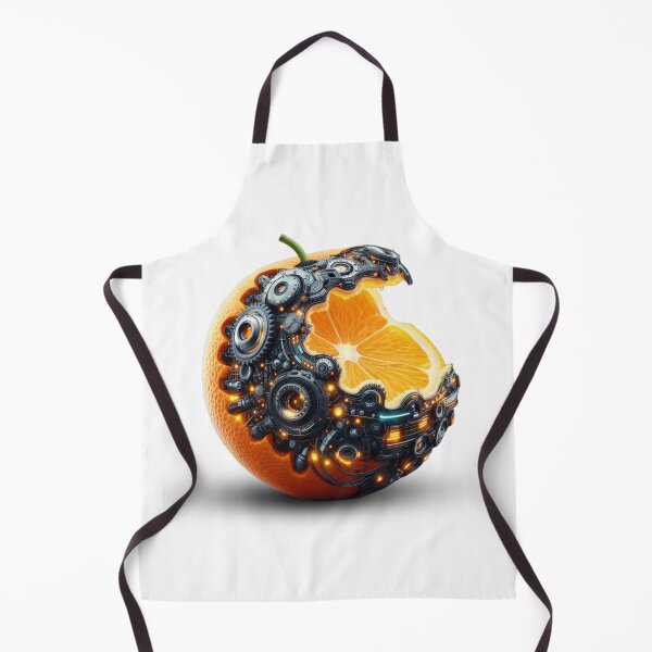 Item preview, Mechanical Eden: The Biomechanical Fruit Series - Orange designed and sold by MiszungART.
