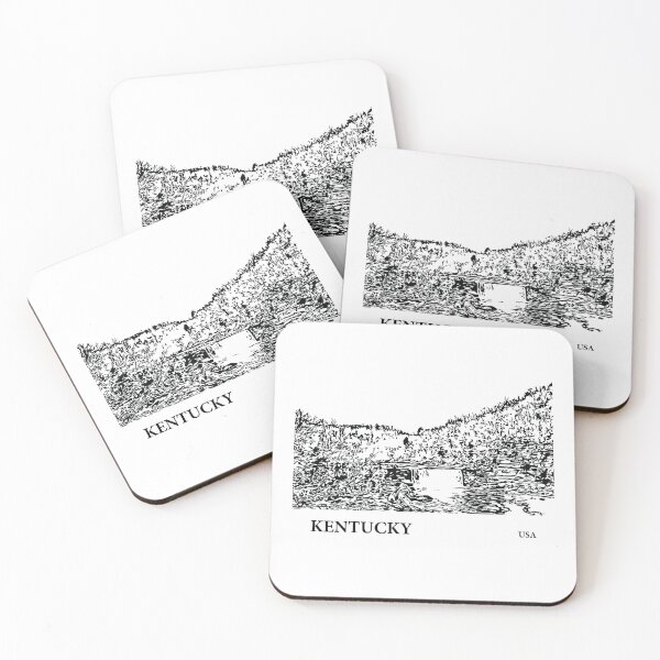 Artikelvorschau, Kentucky USA entworfen und verkauft von Lakeric Cityscapes.
