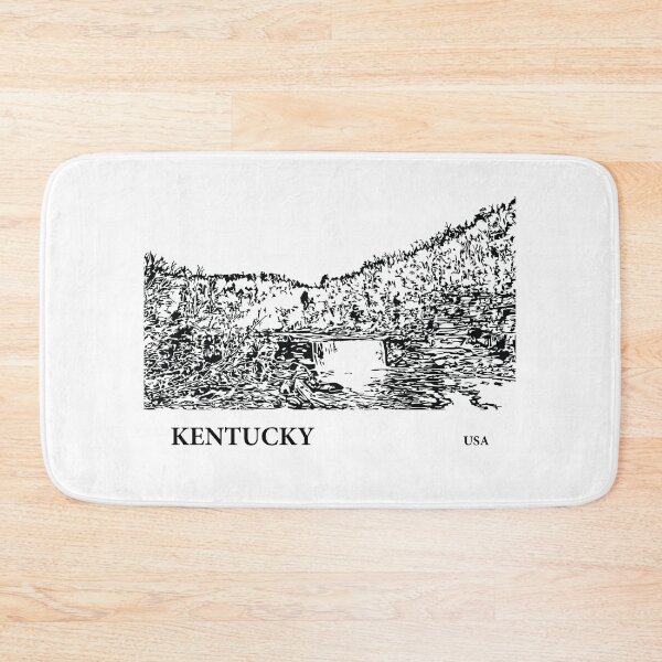 Item preview, Kentucky USA designed and sold by Lakeric Cityscapes.