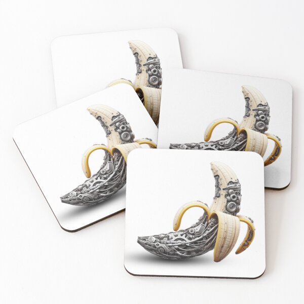 Item preview, Mechanical Eden: The Biomechanical Fruit Series - Banana designed and sold by MiszungART.