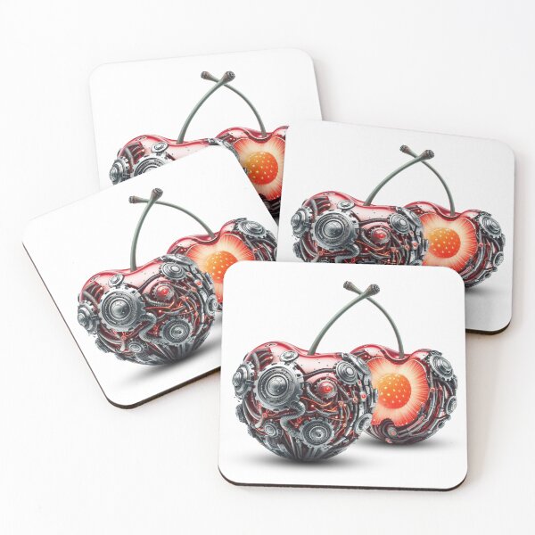 Item preview, Mechanical Eden: The Biomechanical Fruit Series - Cherry designed and sold by MiszungART.
