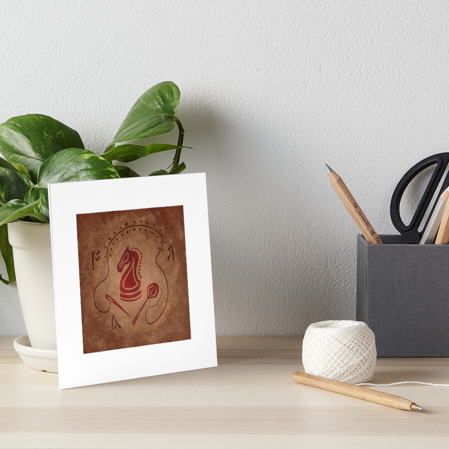 Item preview, Art Board Print designed and sold by Grimchild.
