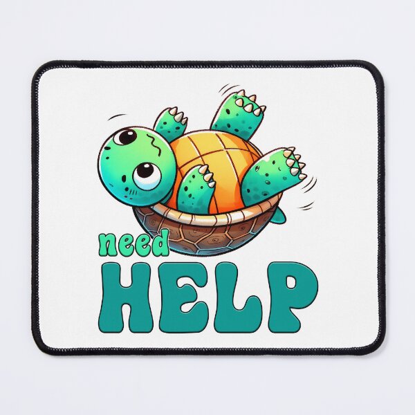 Item preview, Need help - Funny Turtle Quote designed and sold by Kidzz.