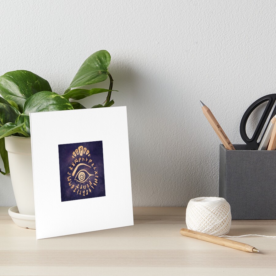Item preview, Art Board Print designed and sold by Grimchild.
