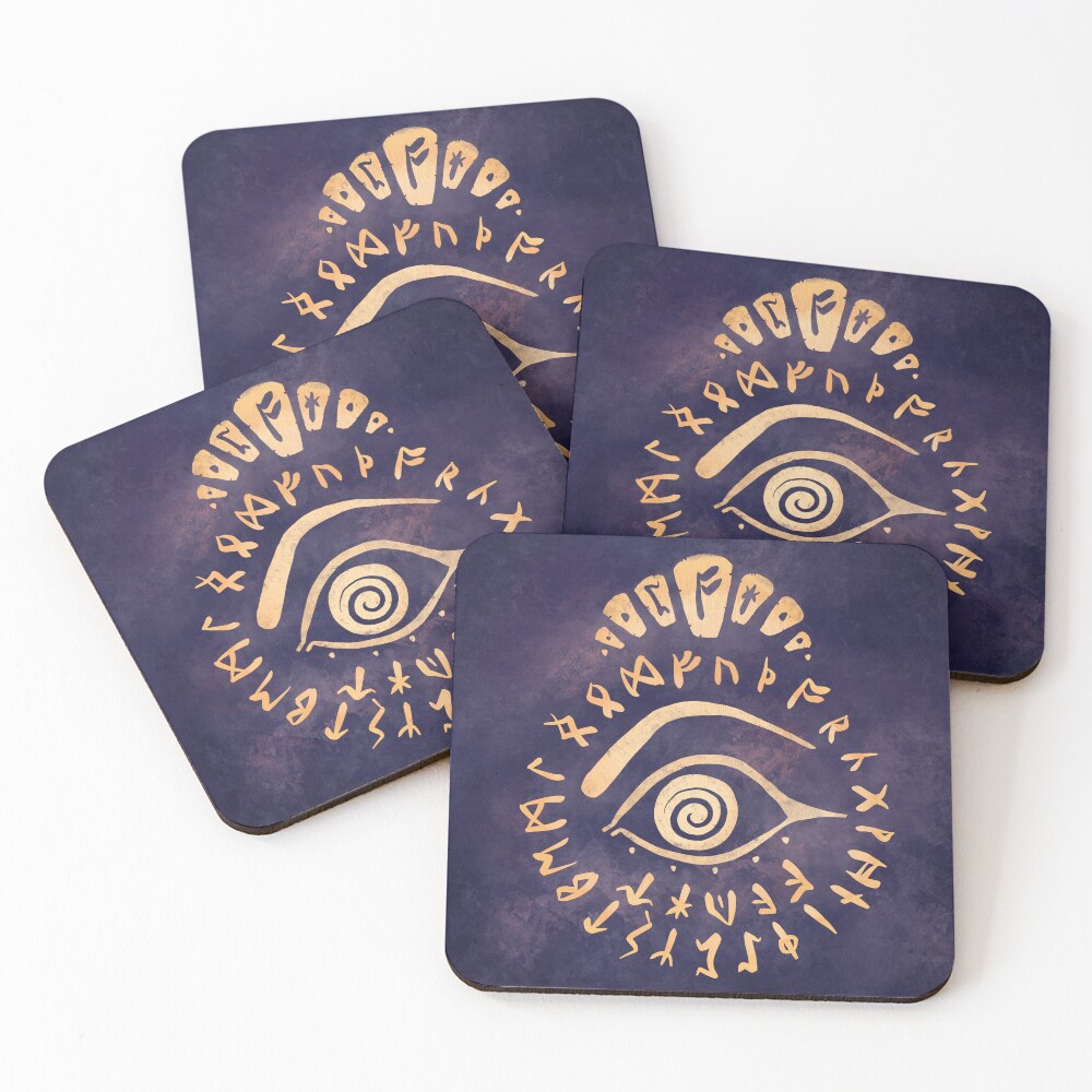 Item preview, Coasters (Set of 4) designed and sold by Grimchild.