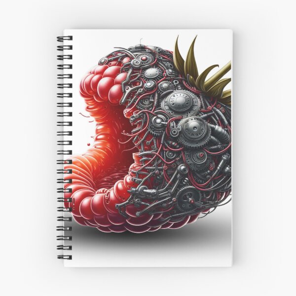 Item preview, Mechanical Eden: The Biomechanical Fruit Series - Raspberry designed and sold by MiszungART.