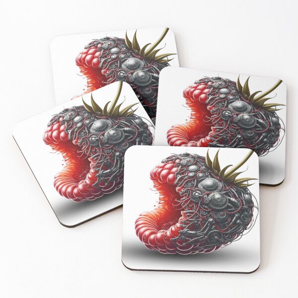 Item preview, Mechanical Eden: The Biomechanical Fruit Series - Raspberry designed and sold by MiszungART.