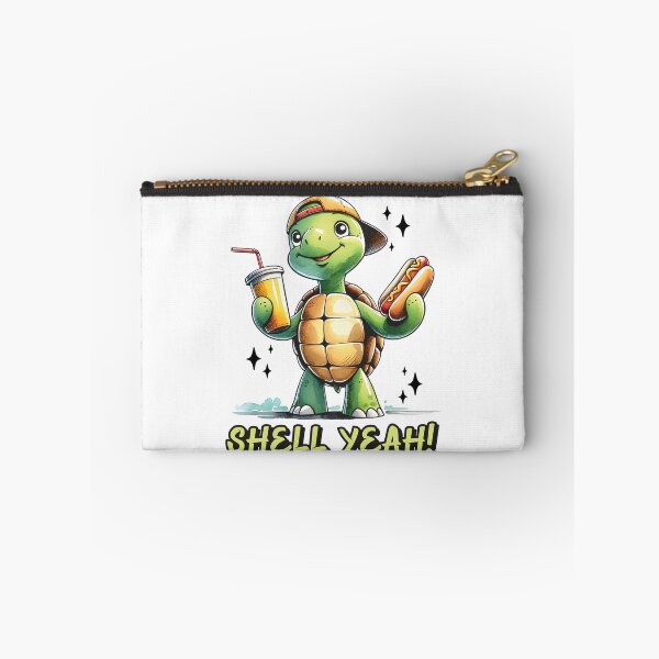 Item preview, Shell yeah ! - Funny Turtle Quote designed and sold by Kidzz.